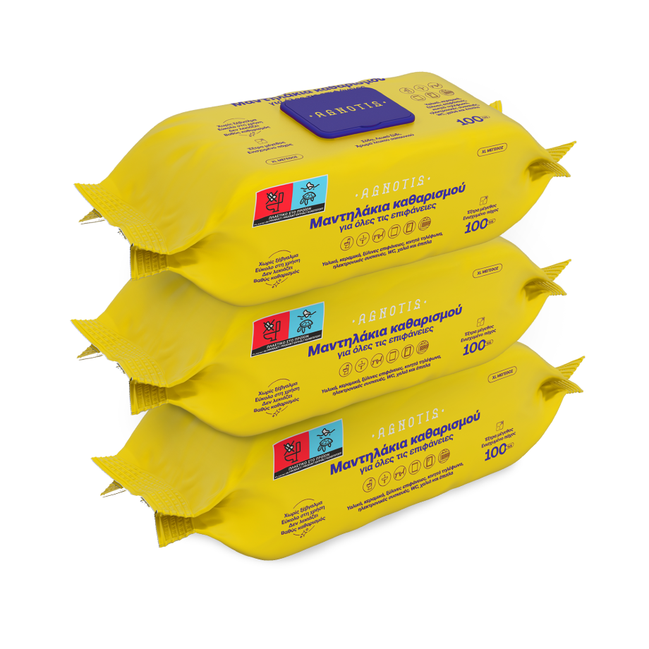3 pcs Multisurface wipes